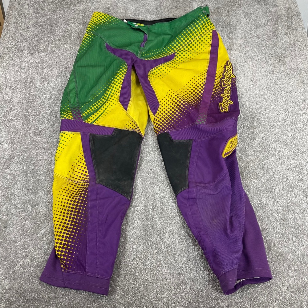 Troy Lee Designs‎ Motocross Pants Girls 11/12 Grand Prix Air Cherry BMX Racing